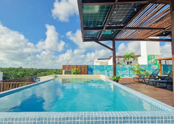 Apartamento Eco-friendly And Modern Loft 1 By Noox Tulum